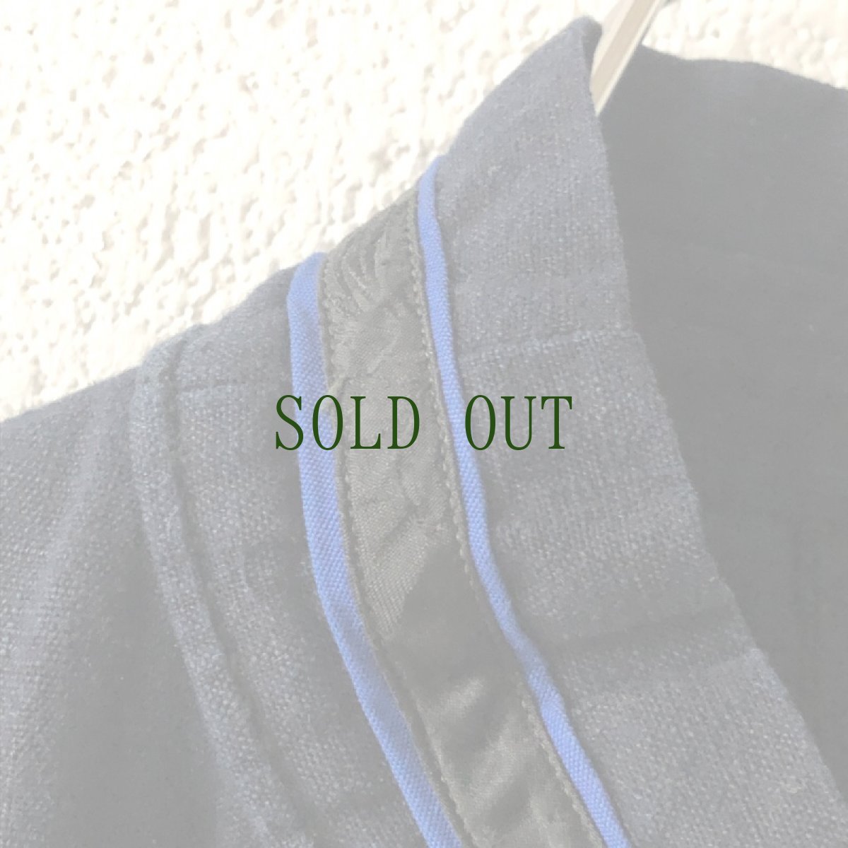 画像13: 貴州省 黔東周辺ミャオ族 　木綿・藍染 上衣（ビンテージ）　 (13)