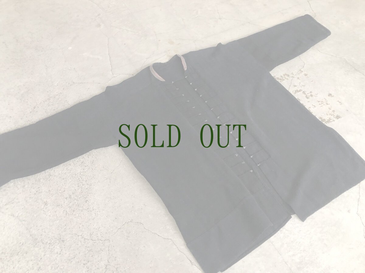 画像3: 雲南省金平県瑶族（jing ping yao）ヤオ族藍染ジャケット（綿麻製・ユニセックス）ビンテージ (3)