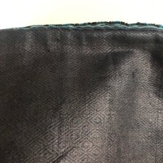 画像11: 施洞苗族（shidong miao）亮布本藍染・頭紋布・木綿ジャケット（剪紙破線繍）ビンテージ (11)