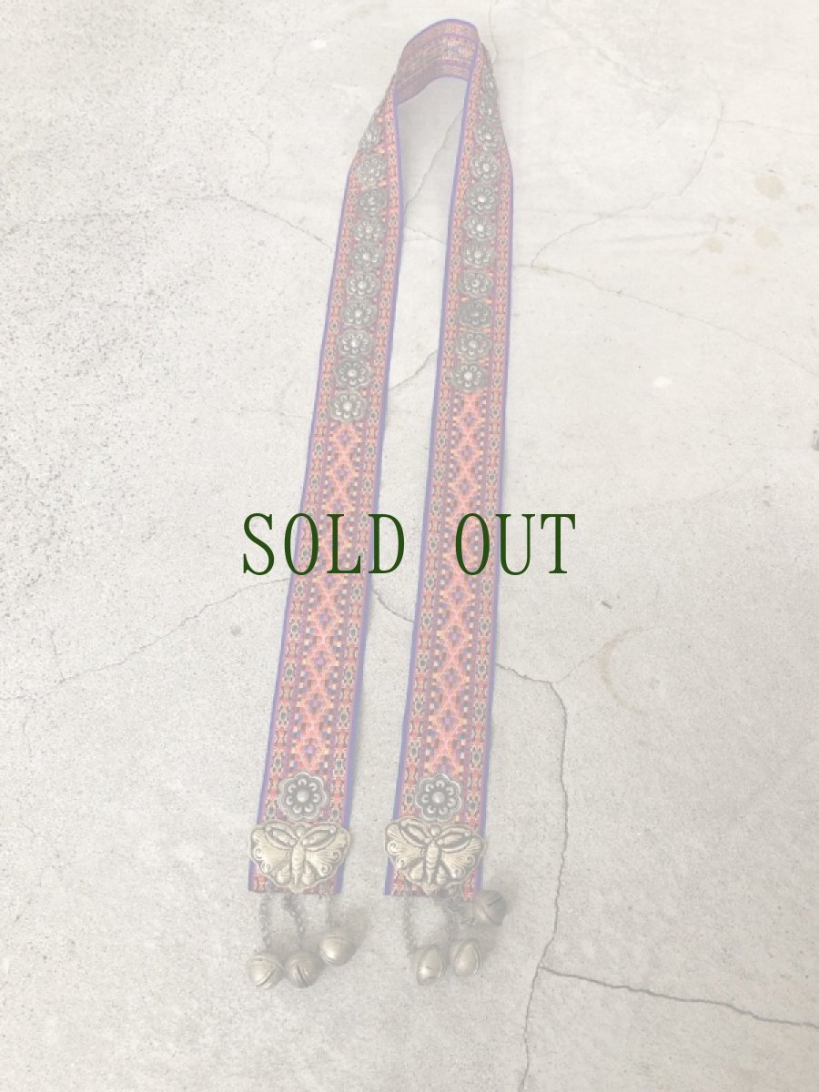 画像10: 貴州省ミャオ族のハレ着用、鈴付きベルト (10)