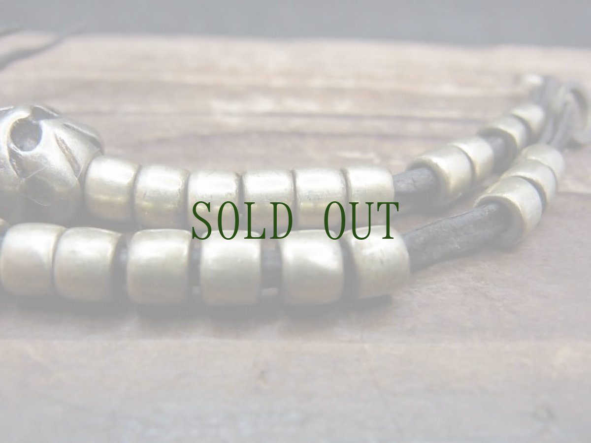 画像5: 数珠カウンター（チベット密教法具・黄銅製）　スカル（ルンゴ） (5)