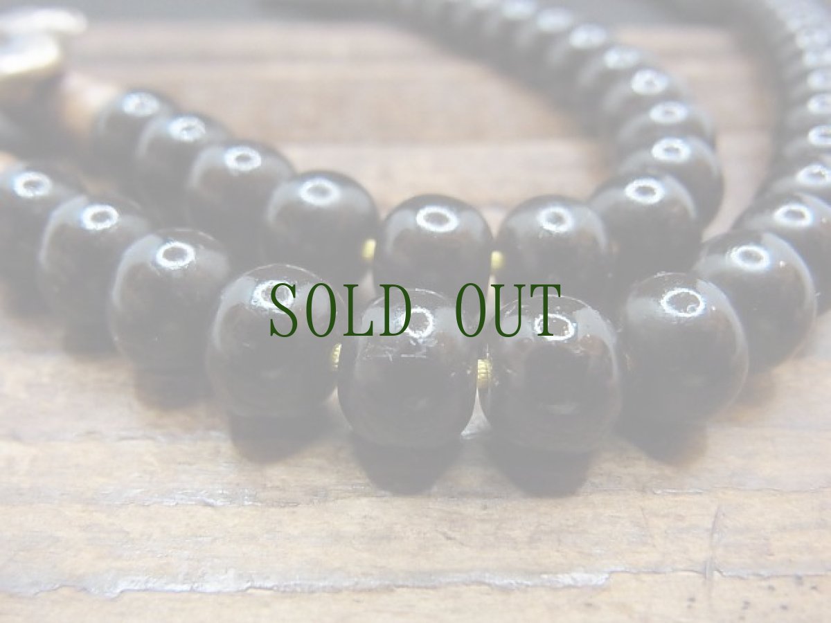 画像9: トクチャ(天鉄・Thogchags)　霊鳥キュンと椰子珠、沈香珠の首飾り (9)