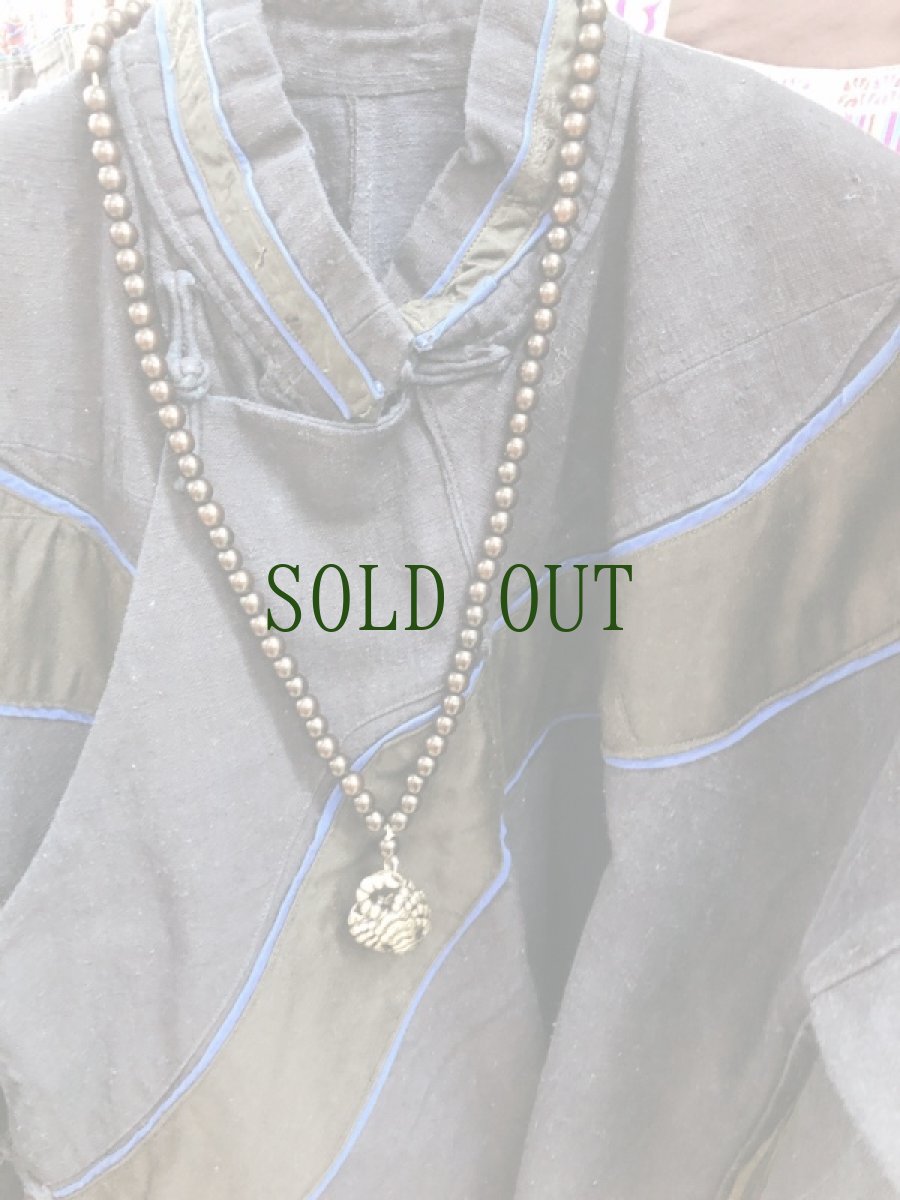 画像10: 菩提根と蠍のトクチャのネックレス（Tibetan old bodhi roots mala）　護符 (10)