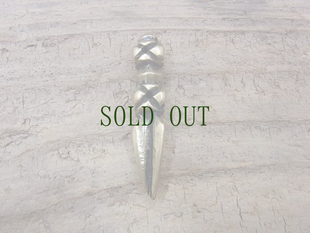 画像2: ブルパ(独鈷杵)　チベット密教法具（数珠飾り） (2)