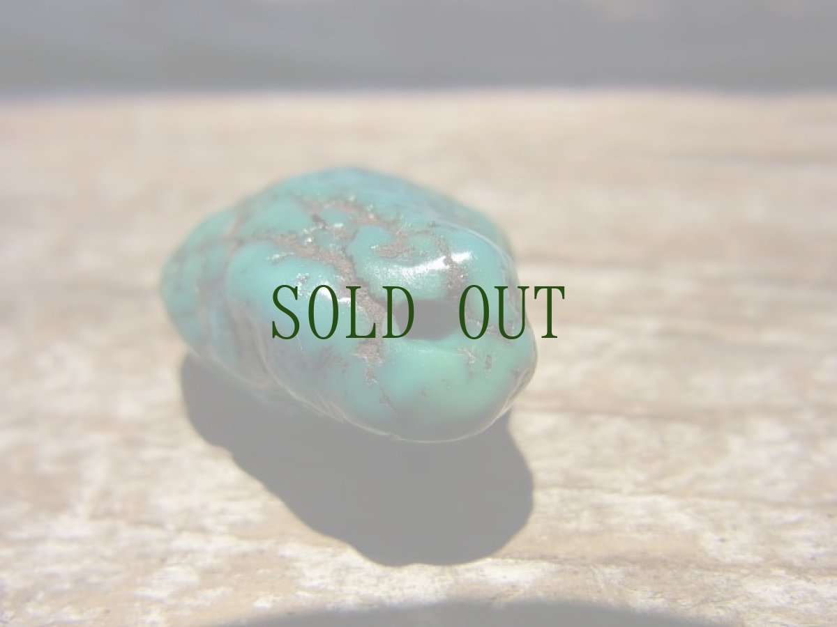 画像2: アンティーク　チベタン天然ターコイズ(yu)　（tibetan old turquoise） (2)