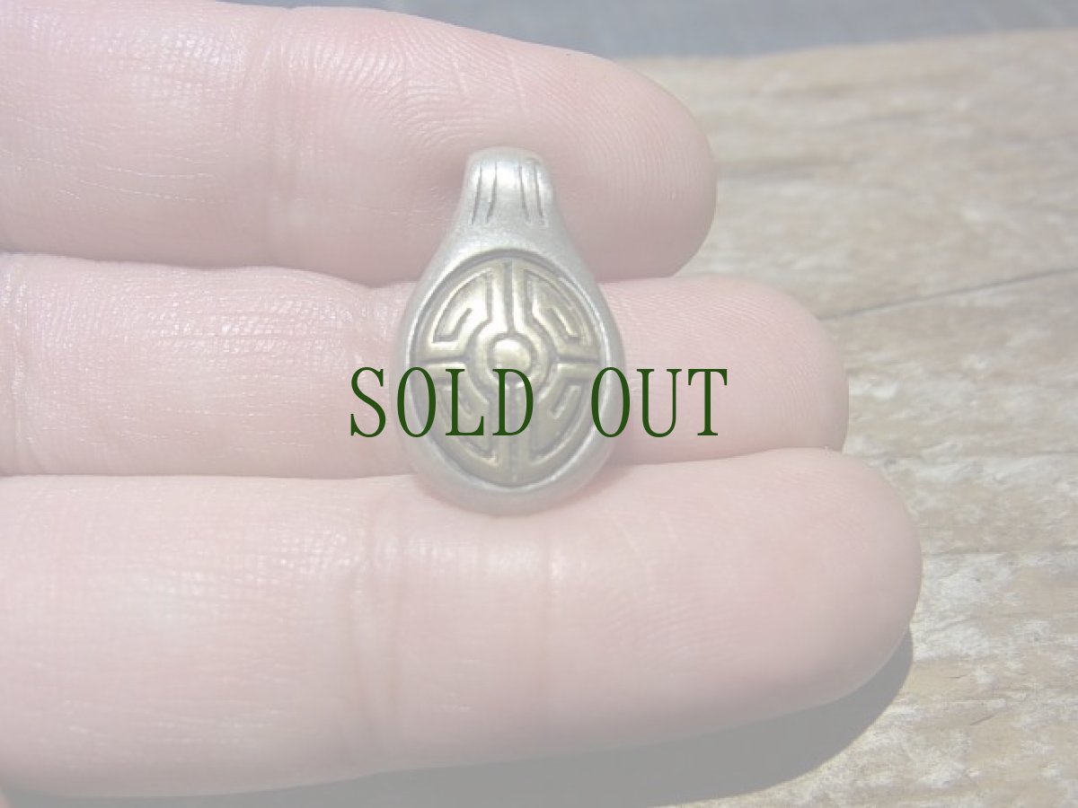 画像5: チベット・トクチャ(天鉄・Thogchags)　数珠用マーカー（純銀製） (5)