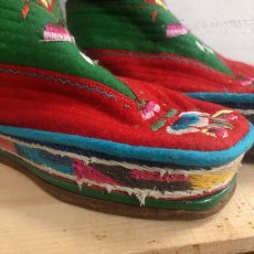 画像6: チベタンブーツ　民族靴　（Tibetan traditional shoes） (6)