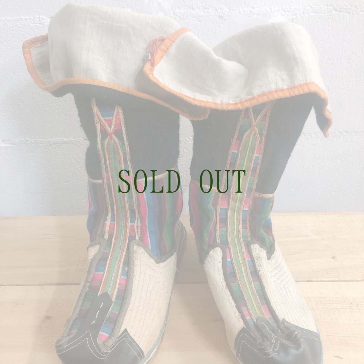 画像6: チベタンブーツ　民族靴　（Tibetan traditional shoes） (6)