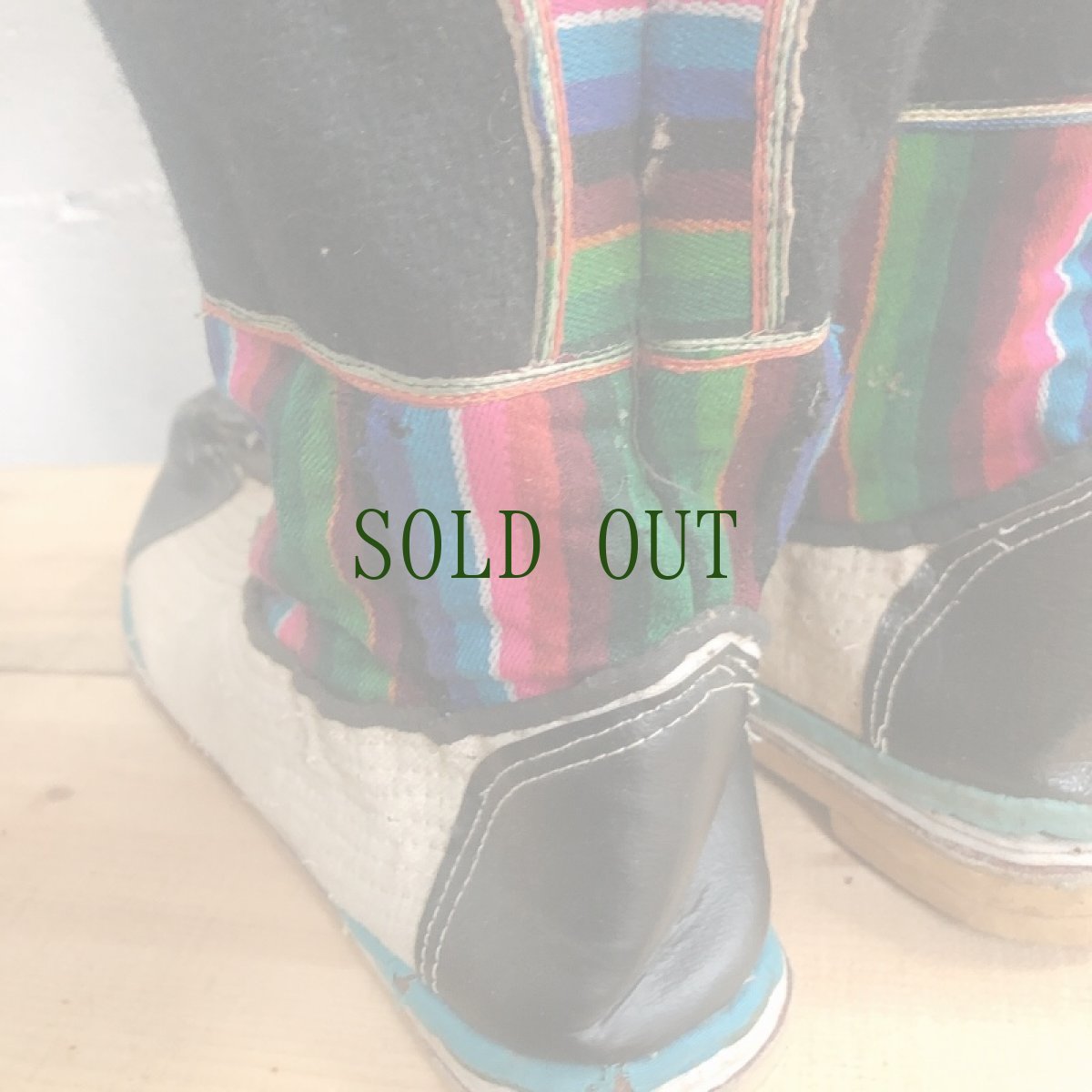 画像8: チベタンブーツ　民族靴　（Tibetan traditional shoes） (8)