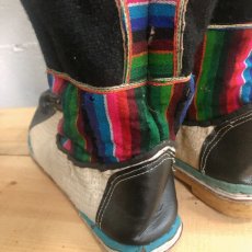 画像8: チベタンブーツ　民族靴　（Tibetan traditional shoes） (8)