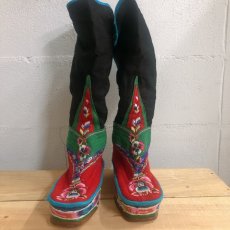 画像3: チベタンブーツ　民族靴　（Tibetan traditional shoes） (3)