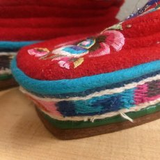 画像6: チベタンブーツ　民族靴　（Tibetan traditional shoes） (6)