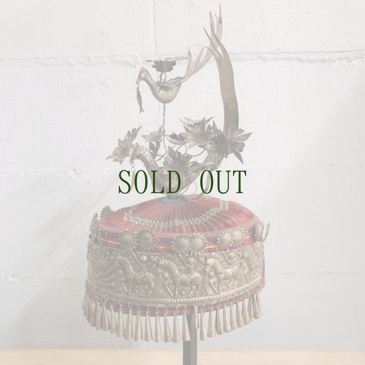 画像3: 貴州苗族（ミャオ族）飾り帽子　(ハレ着・祭儀用)　 (3)