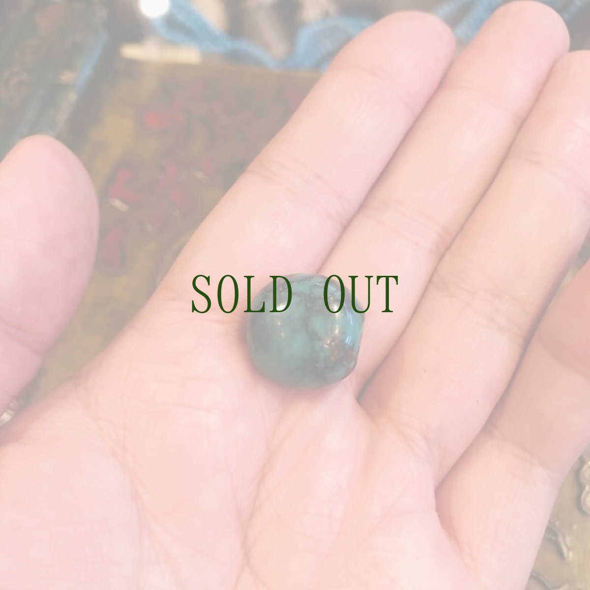 画像8: TIbetan old turquoise　チベタン天然ターコイズ(yu)　 (8)