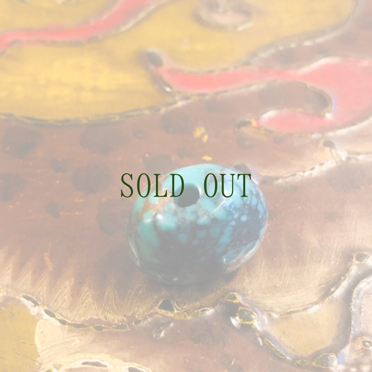 画像4: TIbetan old turquoise　チベタン天然ターコイズ(yu)　 (4)