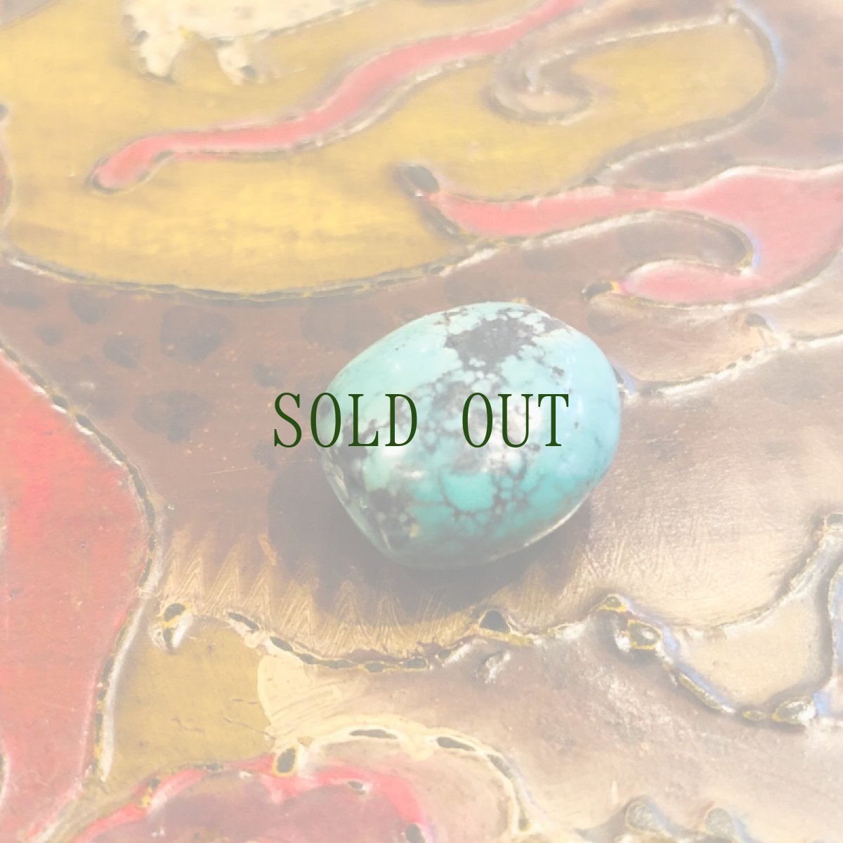 画像5: TIbetan old turquoise　チベタン天然ターコイズ(yu)　 (5)