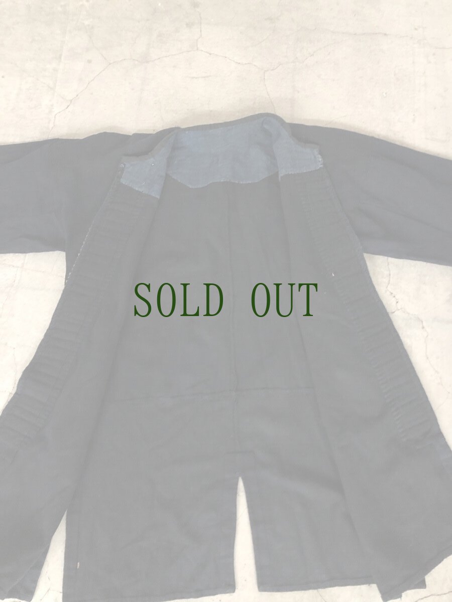 画像4: 雲南省金平県瑶族（jing ping yao）ヤオ族藍染ジャケット（綿麻製・ユニセックス）ビンテージ (4)