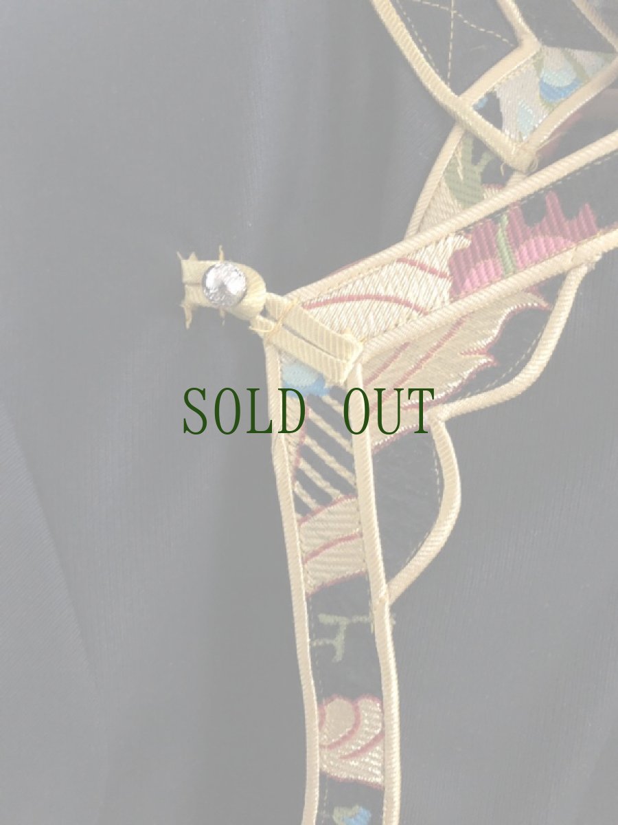 画像4: Tibetan tribal jacket  チベット民族服　　（メンズ　L〜XLサイズ） (4)