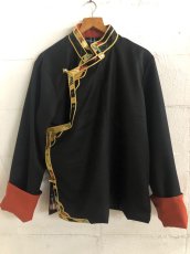 画像2: Tibetan tribal jacket  チベット民族服　　（メンズ　L〜XLサイズ） (2)
