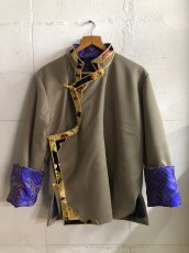 画像2: Tibetan tribal jacket  チベット民族服　　（メンズ　M〜Lサイズ） (2)