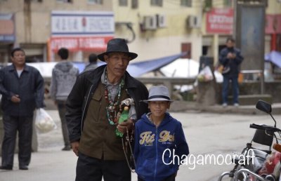 画像2: Tibetan tribal hat  チベタンカウボーイハット　59cm（チベット製・ウール100％）送料無料
