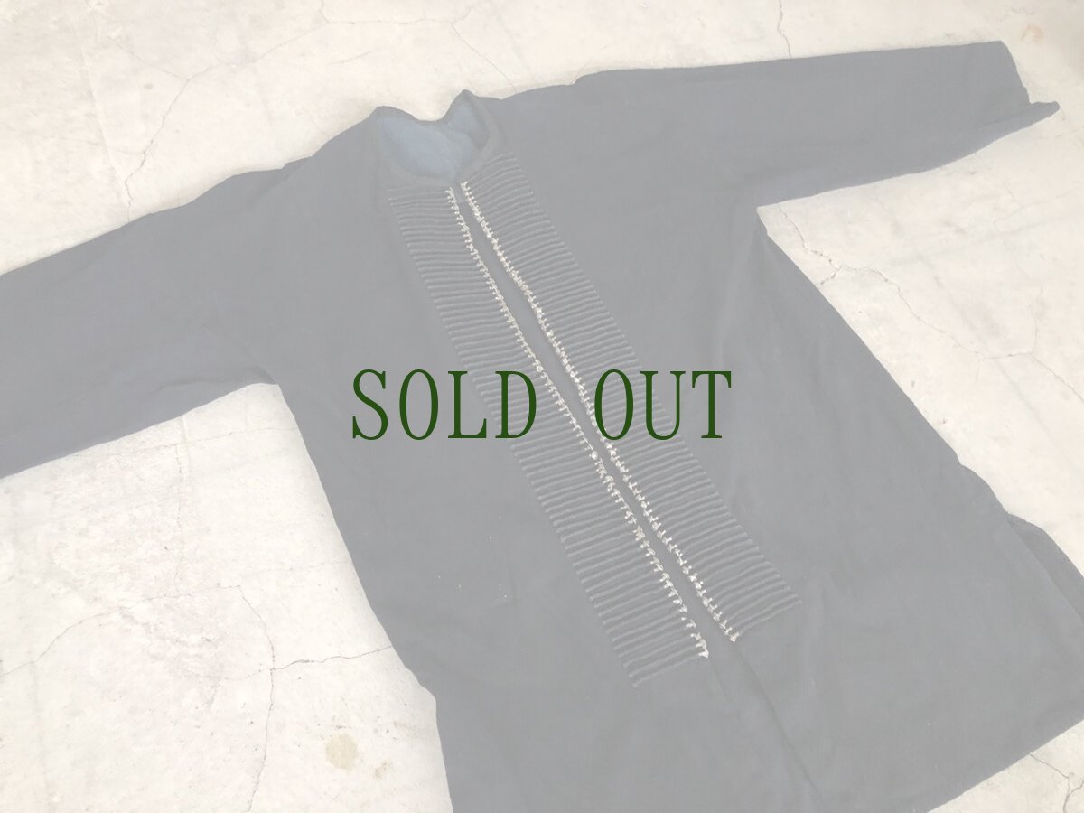 画像2: 雲南省金平県瑶族（jing ping yao）ヤオ族藍染ジャケット（綿麻製・ユニセックス）ビンテージ (2)