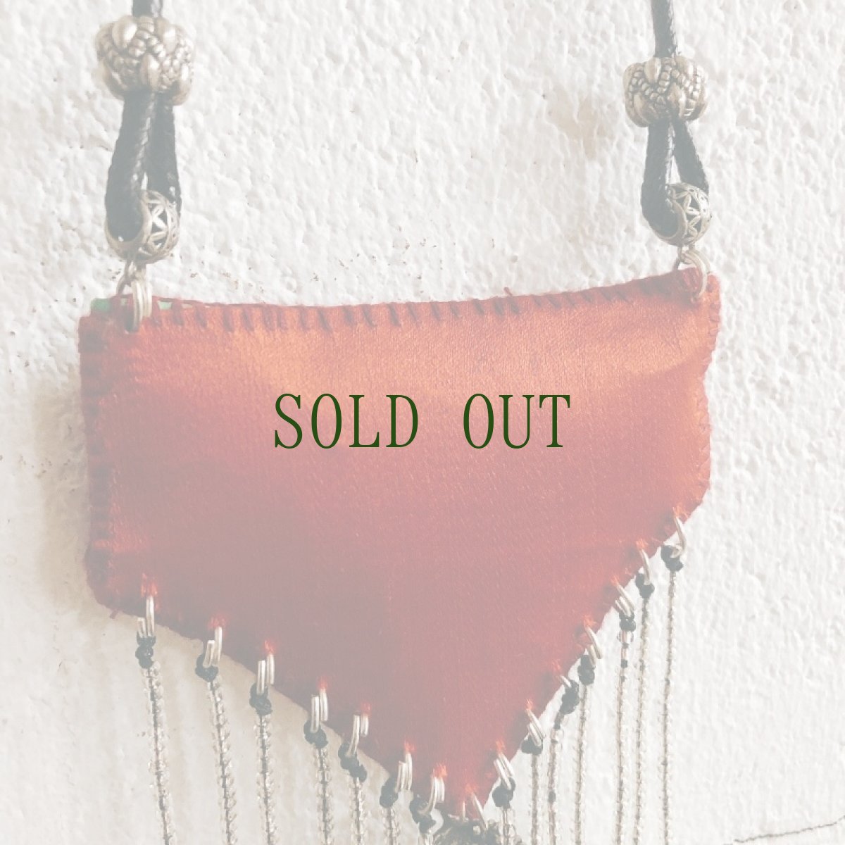 画像8: 貴州省ミャオ族の古刺繍首飾り（ネックレス） (8)