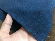 画像3: 貴州省ミャオ族　本藍染　手紬手織り木綿　反物　（約38cm×９m）　 (3)