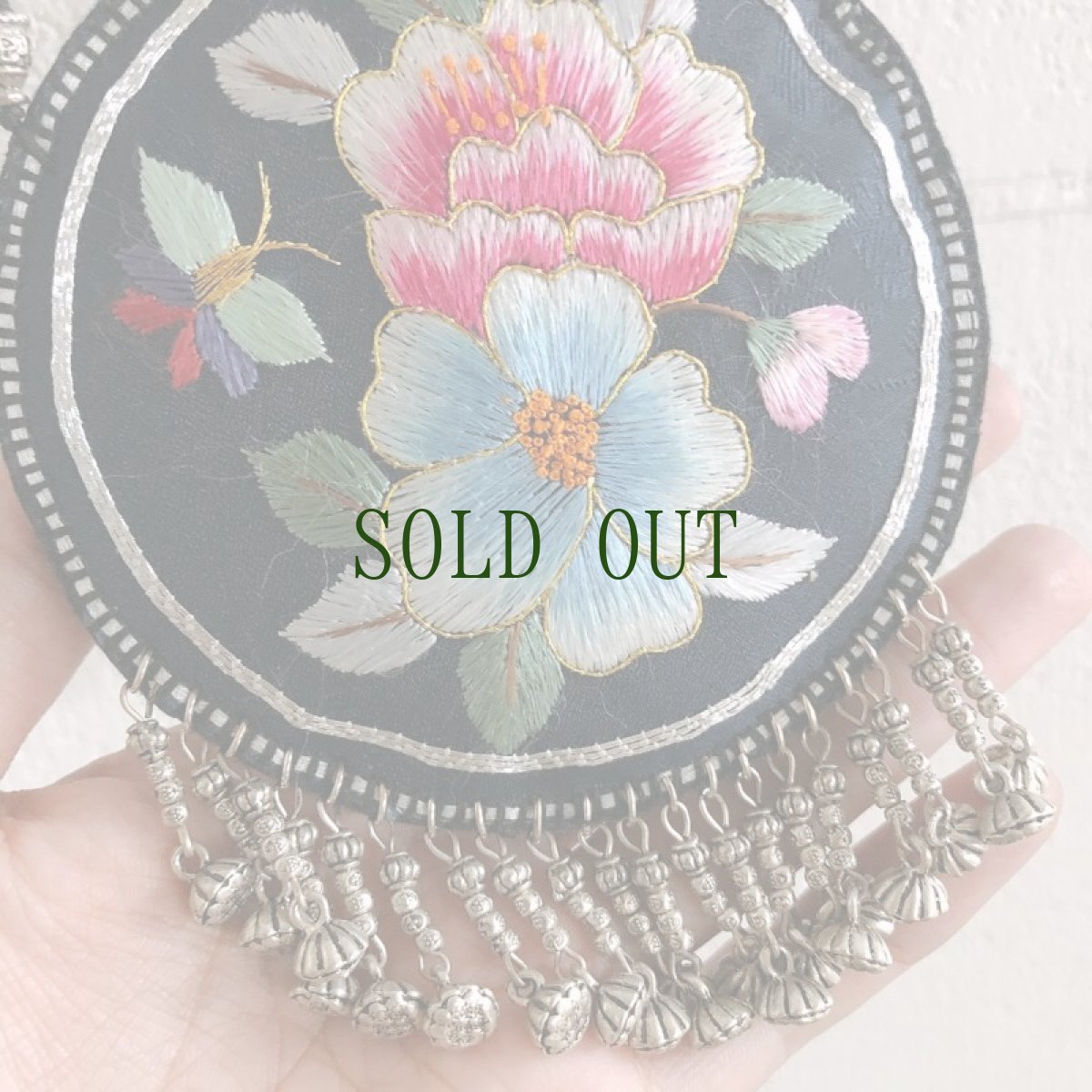 画像5: 貴州省ミャオ族の古刺繍首飾り（ネックレス） (5)