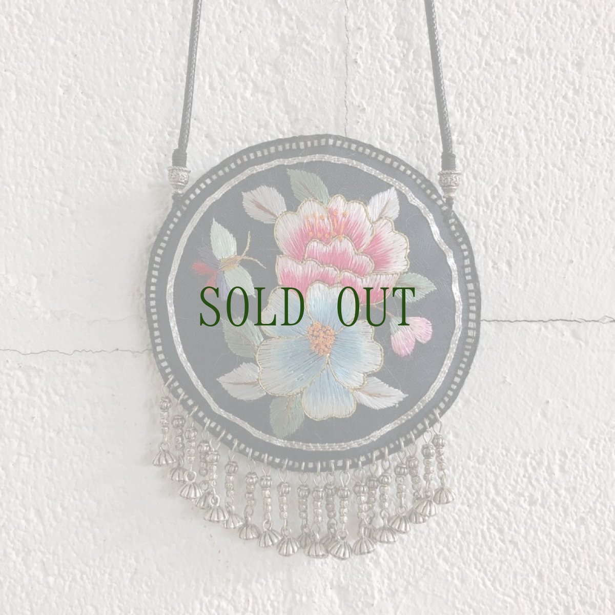 画像2: 貴州省ミャオ族の古刺繍首飾り（ネックレス） (2)