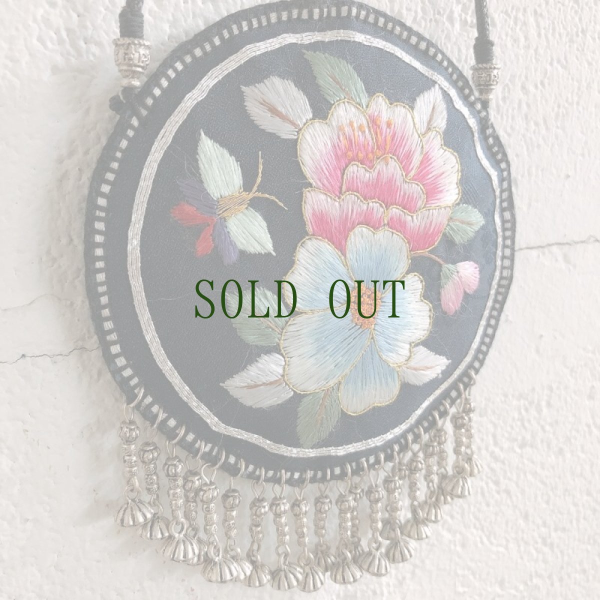 画像3: 貴州省ミャオ族の古刺繍首飾り（ネックレス） (3)