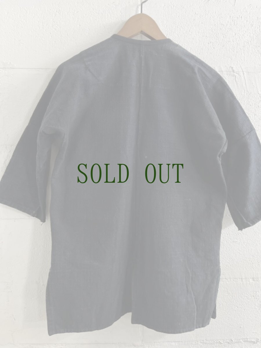 画像6: 雲南省金平県瑶族（jing ping yao）ヤオ族藍染ジャケット（綿麻製・ユニセックス）ビンテージ (6)