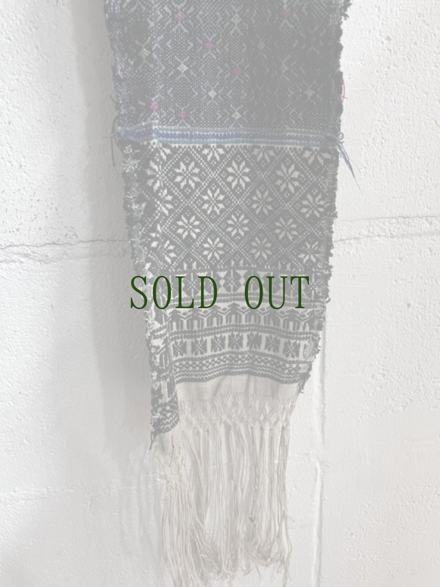 画像9: 貴州省貞豊苗族背帯（ジェンフォン・ミャオ族おんぶ布（おくるみ）　完品・アンティーク (9)