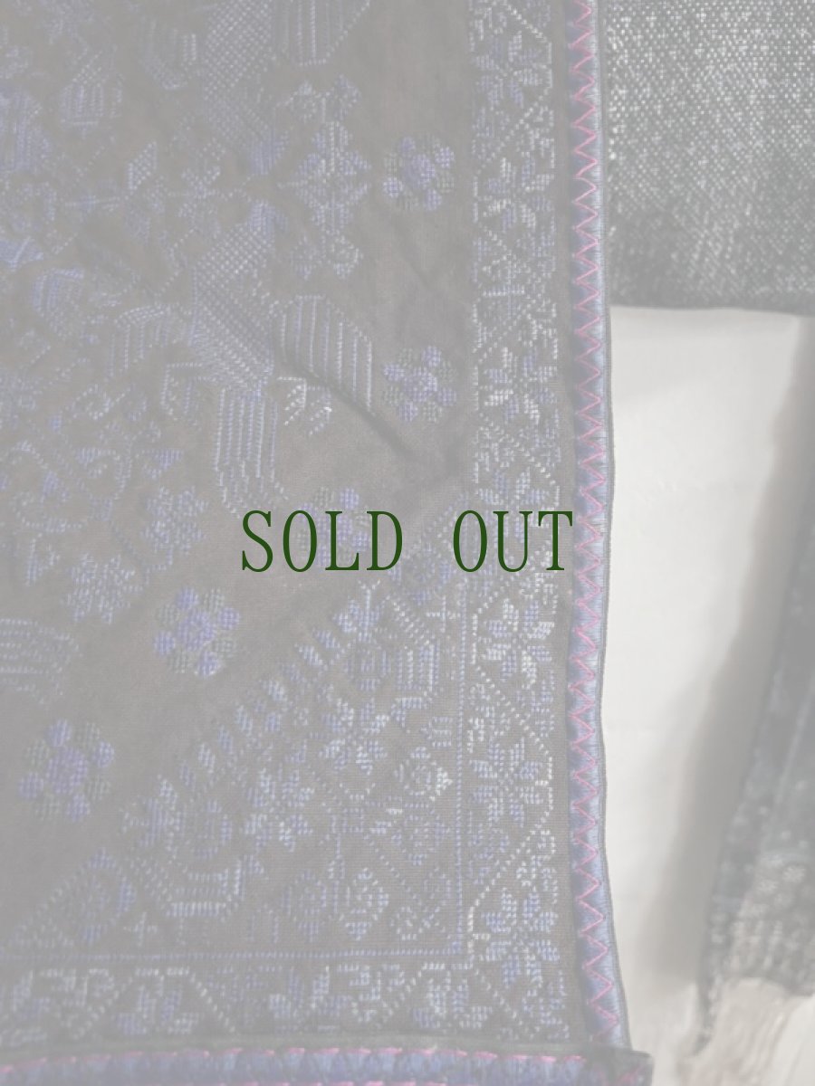 画像7: 貴州省貞豊苗族背帯（ジェンフォン・ミャオ族おんぶ布（おくるみ）　完品・アンティーク (7)