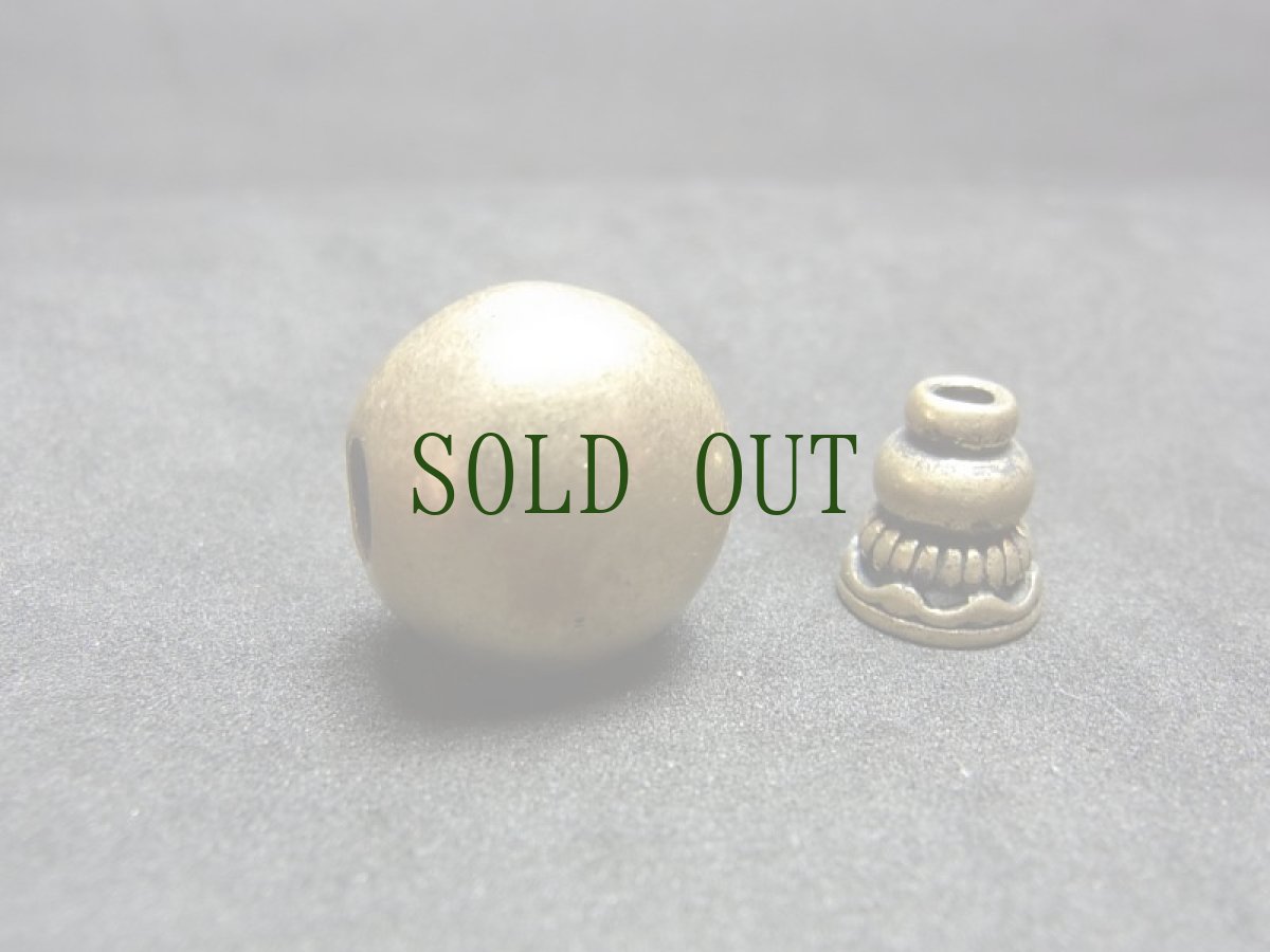 画像3: 数珠用親玉・ボサ（グル玉)　チベタンＭＡＬＡパーツ　 (3)