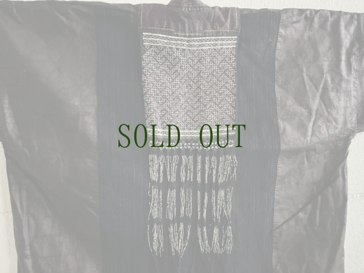 画像3: 錫繍・剣河苗族(jian he ミャオ族）　上衣（木綿藍染・亮布・錫繍） (3)