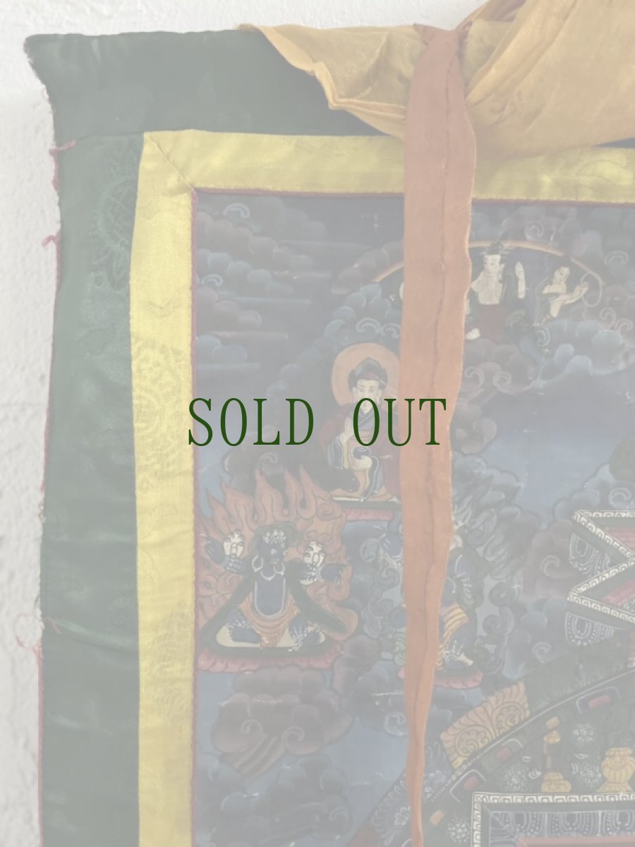 画像3: 観音菩薩の曼荼羅(チベットのタンカ）マンダラ　 (3)