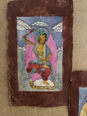 画像3: チベットのタンカ(菩薩画)ザカཙ་ཀ　5点　アンティーク (3)