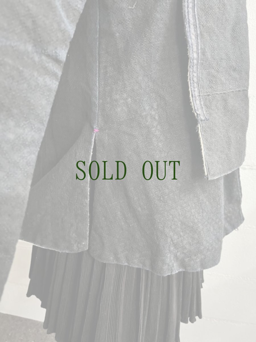 画像9: 貴州省侗族( Dong tribe /トン族)　藍染・亮布 木綿製　ジャケット (9)