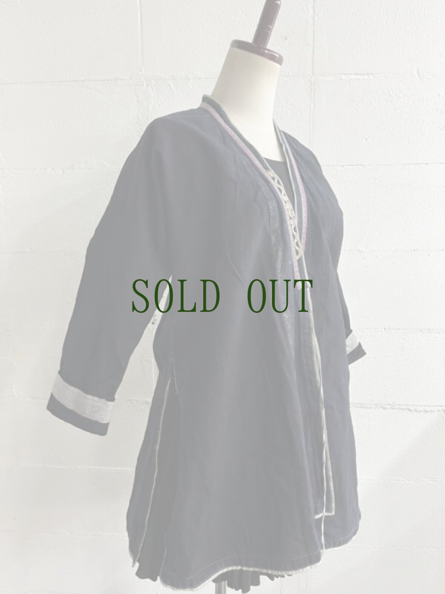 画像3: 貴州省侗族( Dong tribe /トン族)　藍染・ 木綿製　ジャケット (3)