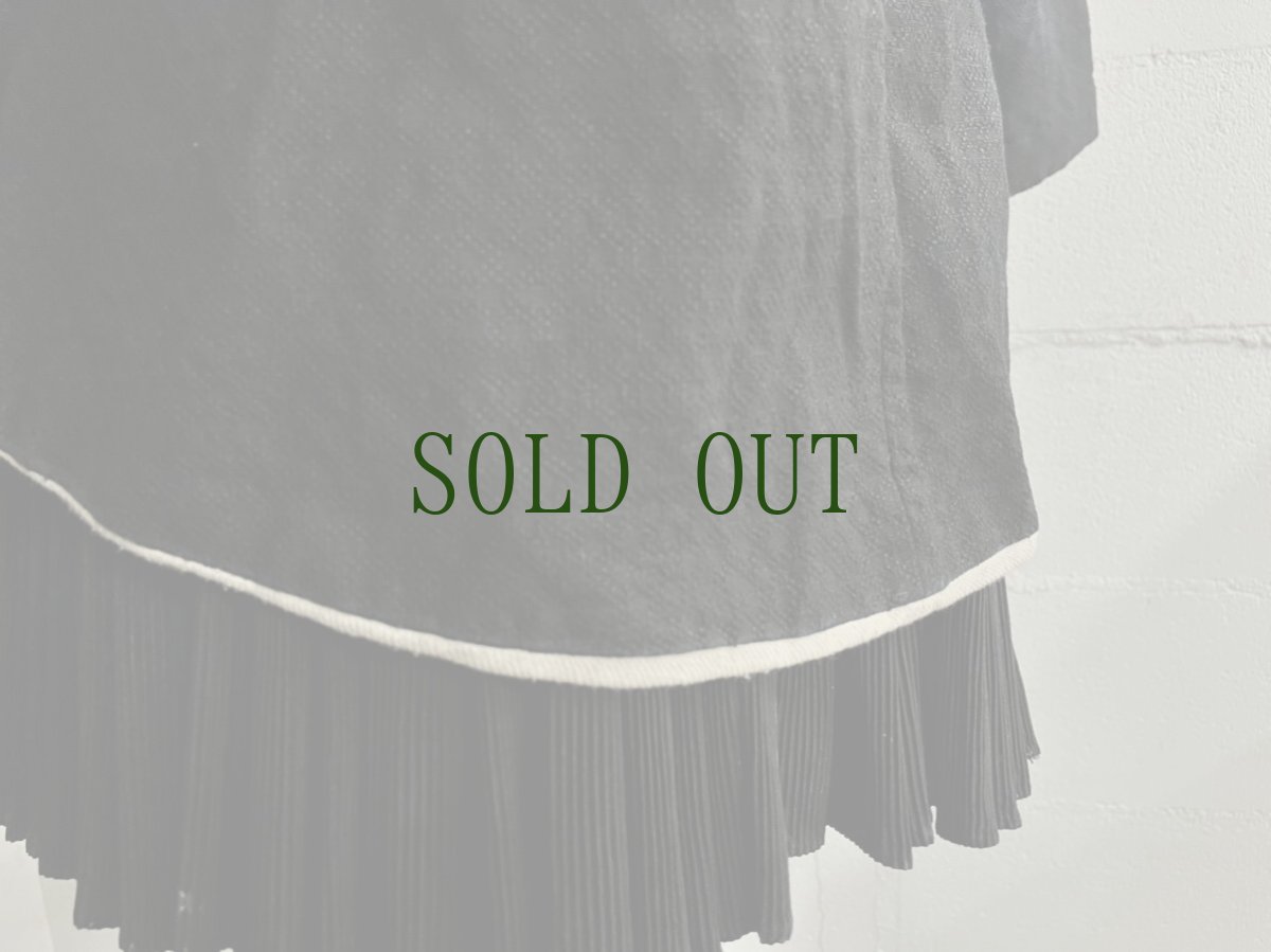 画像13: 貴州省侗族( Dong tribe /トン族)　藍染・亮布 木綿製　ジャケット (13)