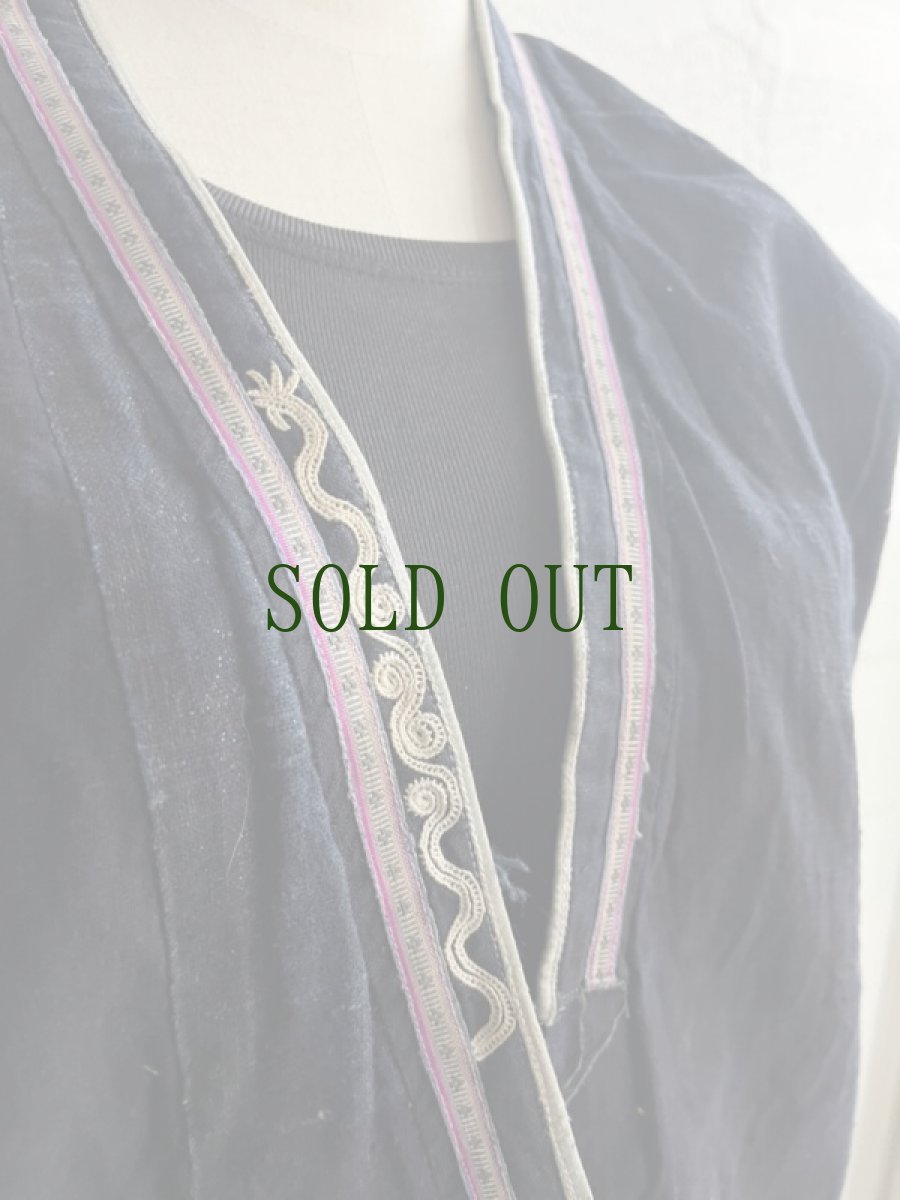 画像8: 貴州省侗族( Dong tribe /トン族)　藍染・ 木綿製　ジャケット (8)