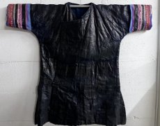 画像2: 貴州省侗族( Dong tribe /トン族)　藍染・亮布 木綿製　ジャケット (2)