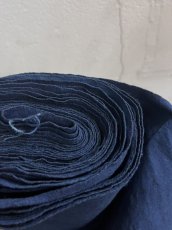 画像6: 貴州省ミャオ族　本藍染　手紬手織り木綿　反物/ビンテージ　（鯨尺・約38cm×10m） (6)