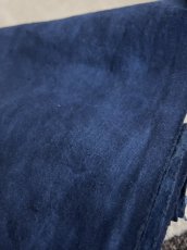 画像7: 貴州省ミャオ族　本藍染　手紬手織り木綿　反物/ビンテージ　（鯨尺・約38cm×10m） (7)