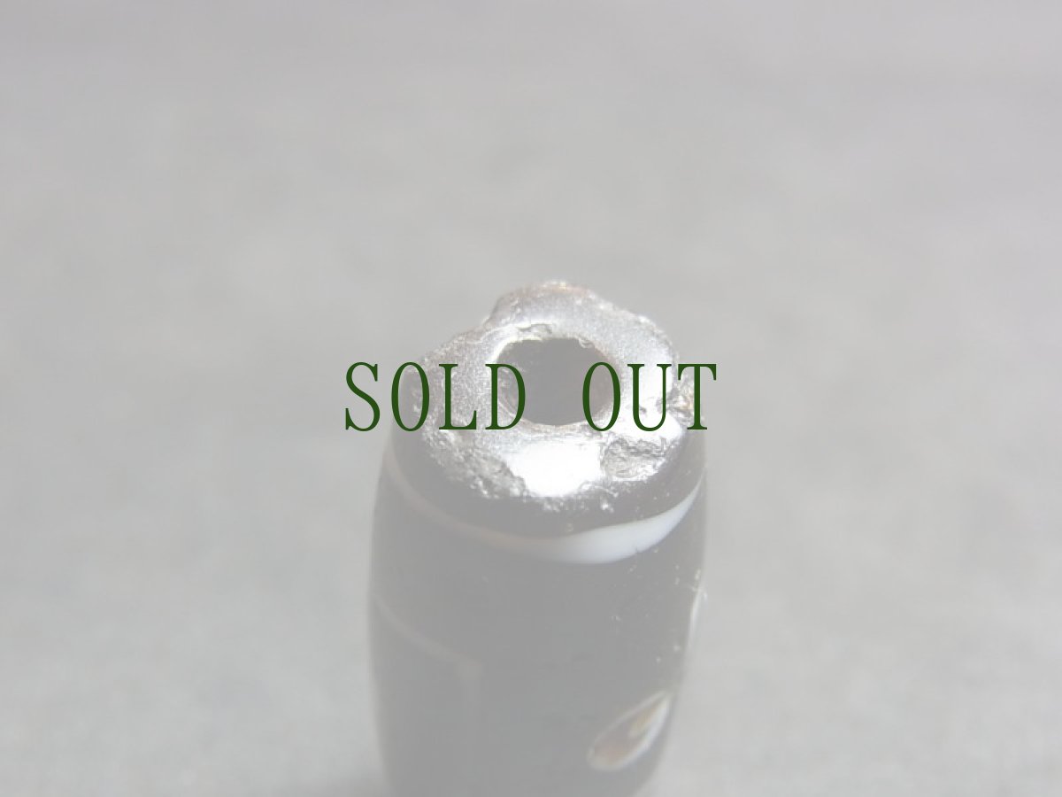 画像5: 古瑠璃四眼天珠(４アイジー)　  dzi mig si pa （老料器四眼・アンティーク） (5)