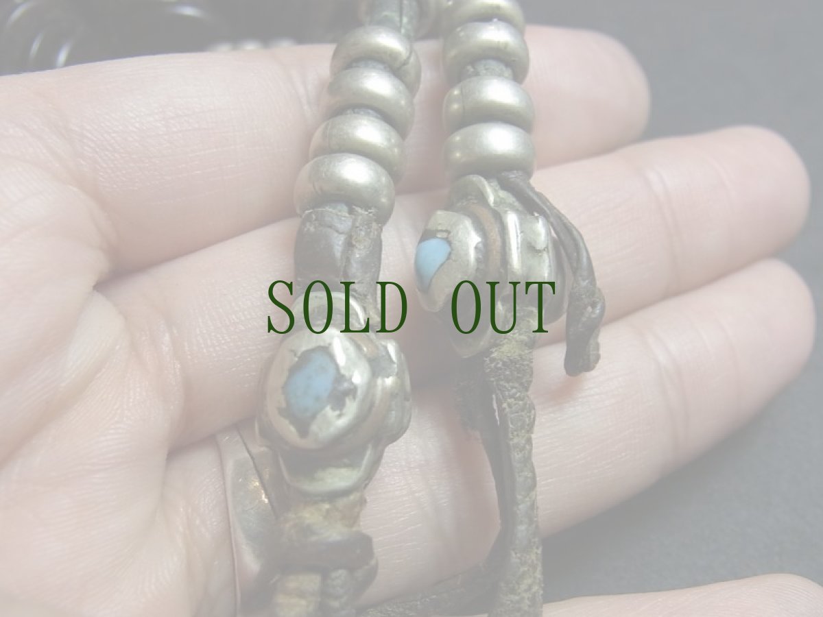 画像7: チベット・老椰子平玉とカウンターの御数珠　(TIbetan old palm beads  mala )　94玉 (7)