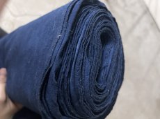 画像3: 貴州省ミャオ族　本藍染　手紬手織り木綿　反物/ビンテージ　（鯨尺・約38cm×10m） (3)