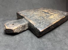 画像9: チベット・祈祷旗タルチョ（ルンタ・風の馬）の版木（old Tibetan wood printing block） 　アンティーク (9)