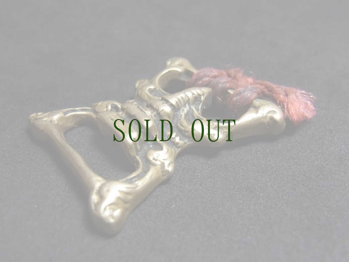 画像4: 経文鍵・Old tibetan fibula thogchag・トクチャ(天鉄・Thogchags)　ストゥーパ (4)